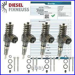 4xAudi A6 2.0 Tdi Bosch Diesel Carburant Injecteur 0414720404 0414720402