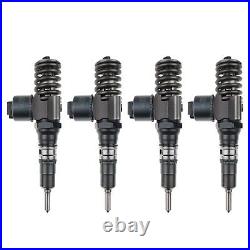 4x Diesel INJECTEUR 0414720404 VW Seat Audi Skoda 2,0 TDI BKD 03G130073G AZV BLB