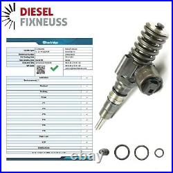 4x Diesel INJECTEUR 0414720404 VW Seat Audi Skoda 2,0 TDI BKD 03G130073G AZV BLB