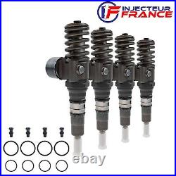 4x Diesel INJECTEUR 0414720404 VW Seat Audi Skoda 2,0 TDI BKD 03G130073G AZV BLB