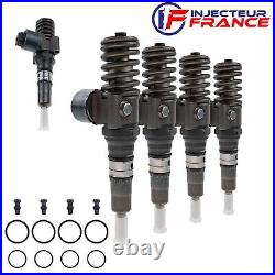 4x Diesel INJECTEUR 0414720404 VW Seat Audi Skoda 2,0 TDI BKD 03G130073G AZV BLB