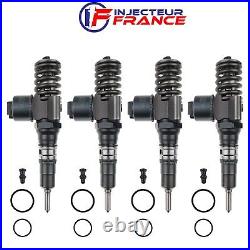 4x Diesel INJECTEUR 0414720404 VW Seat Audi Skoda 2,0 TDI BKD 03G130073G AZV BLB