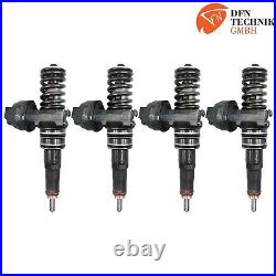 4x Pompe Buse Injecteur Audi Seat Skoda VW 1.9 Tdi 96 Kw 0414720089 038130073AL