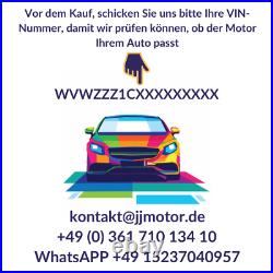 Moteur VAG 1.9 TDI BKC Audi Seat Skoda RECONDITIONNÉ